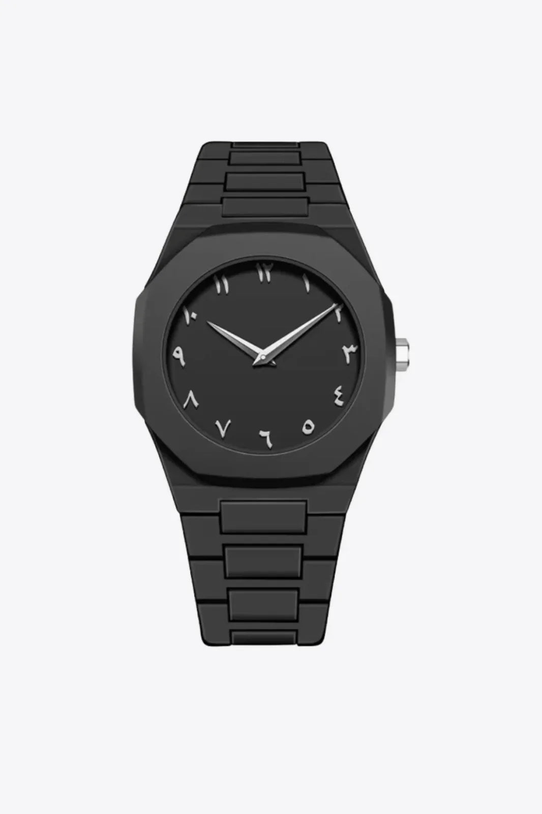 Aura Black Arabic Dial Watch